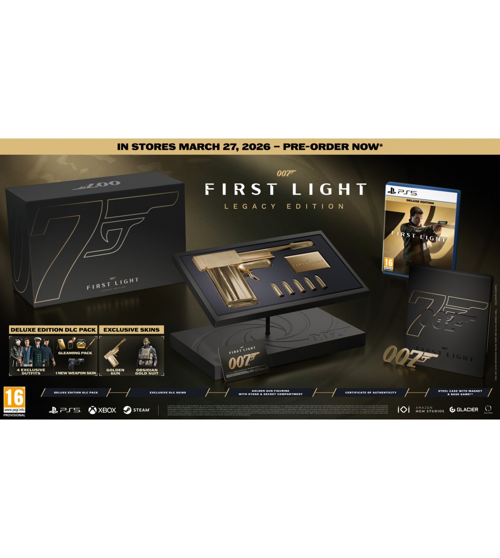 007 First Light Legacy Edition PS5 (Preorder) 007 First Light Legacy Edition PS5 (Preorder)