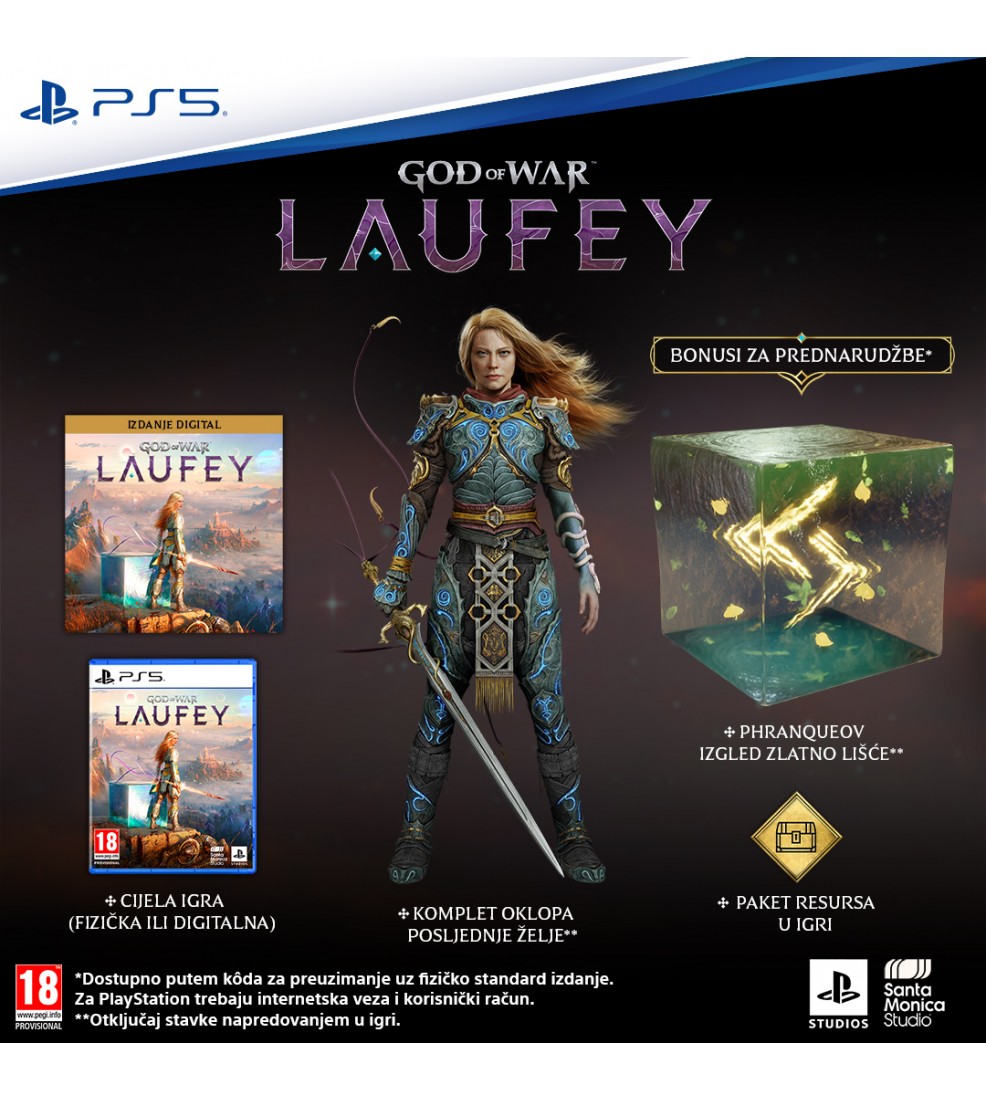 God of War Laufey PS5 (Preorder) + Preorder bonus DLC