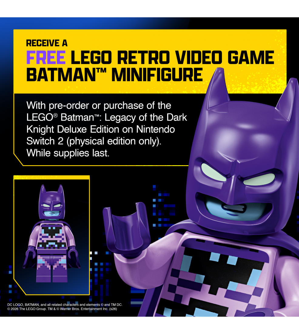 Lego Batman: Legacy of the Dark Knight Deluxe Edition Nintendo Switch 2 (Preorder)