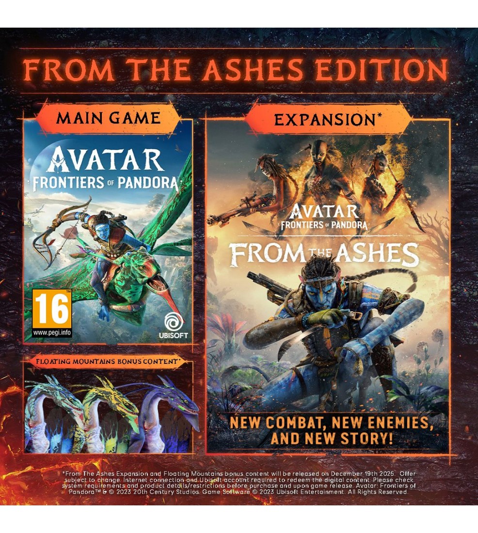 Avatar Frontiers of Pandora From the Ashes Edition PS5