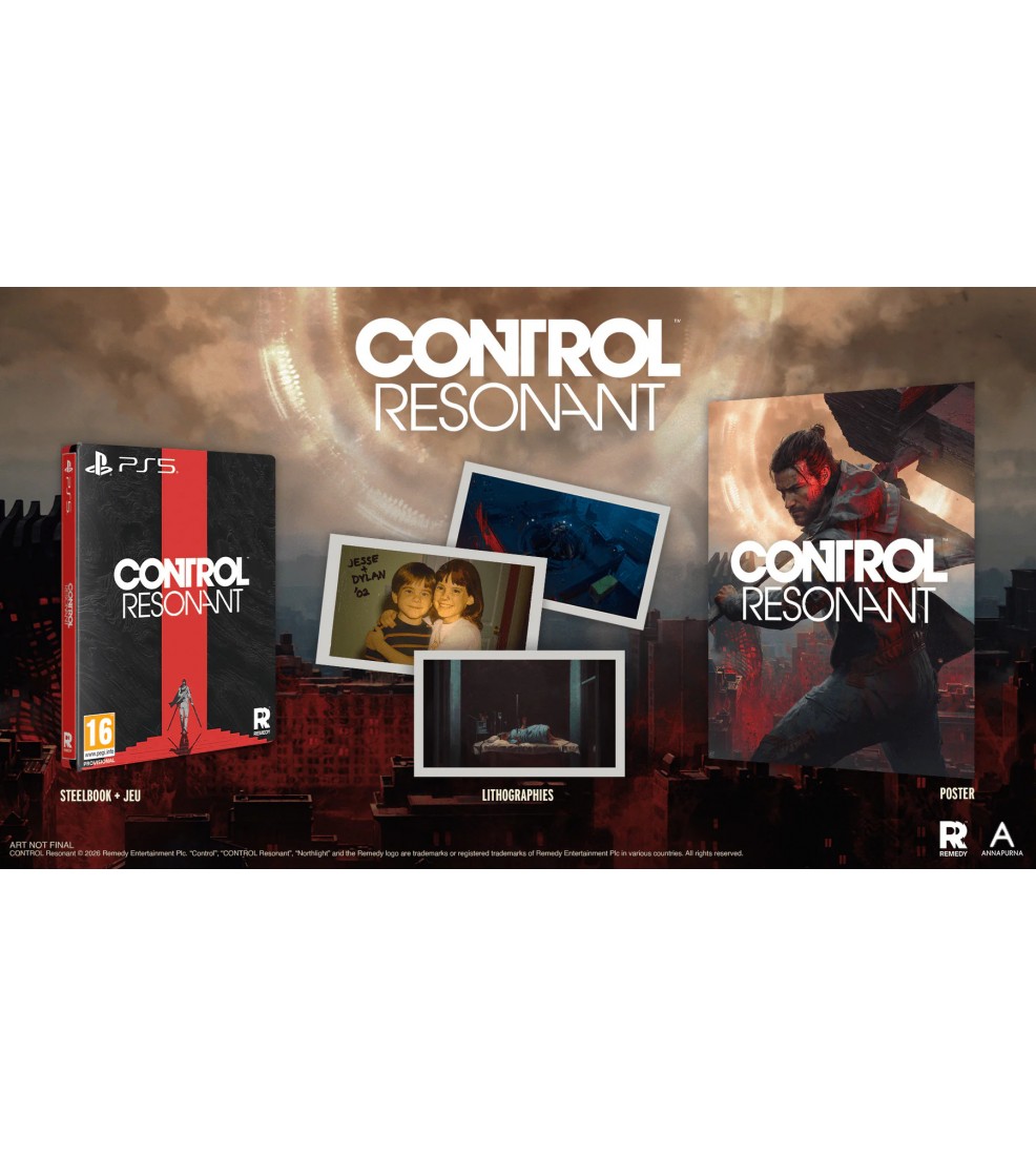 Control Resonant Steelbook Edition PS5 (Preorder) Control Resonant Steelbook Edition PS5 (Preorder)