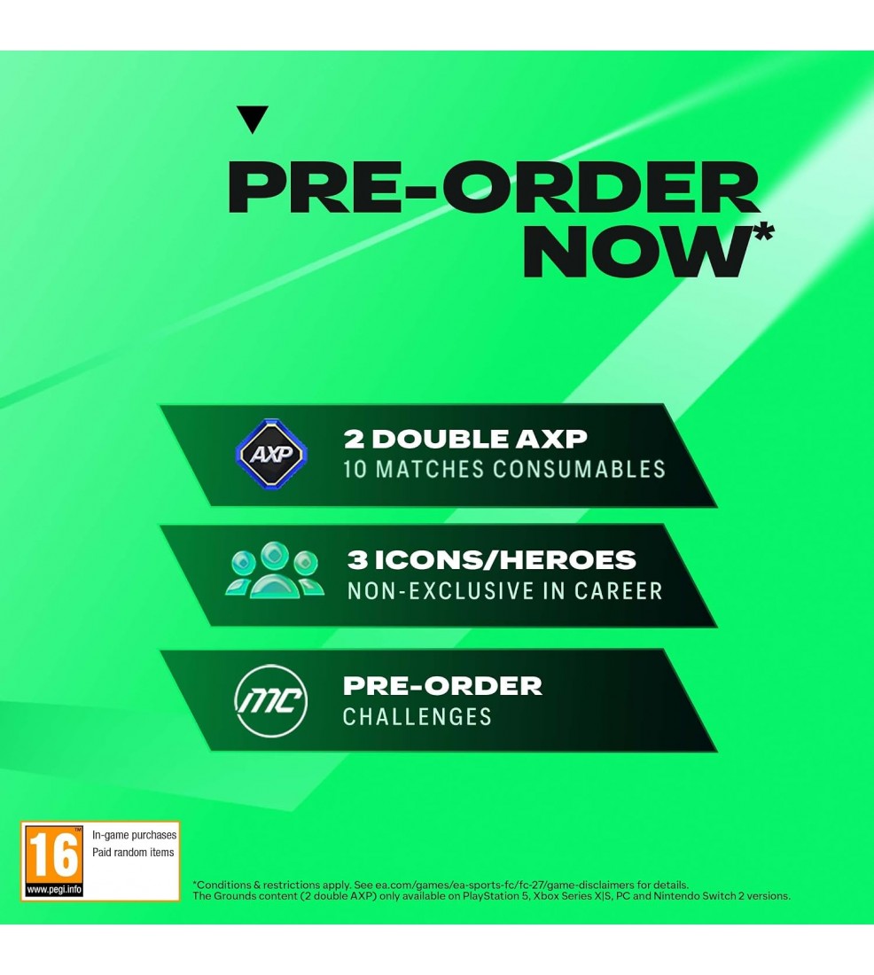 EA Sports FC 27 PS4 (Preorder) + Preorder bonus DLC EA Sports FC 27 PS4 (Preorder) + Preorder bonus DLC