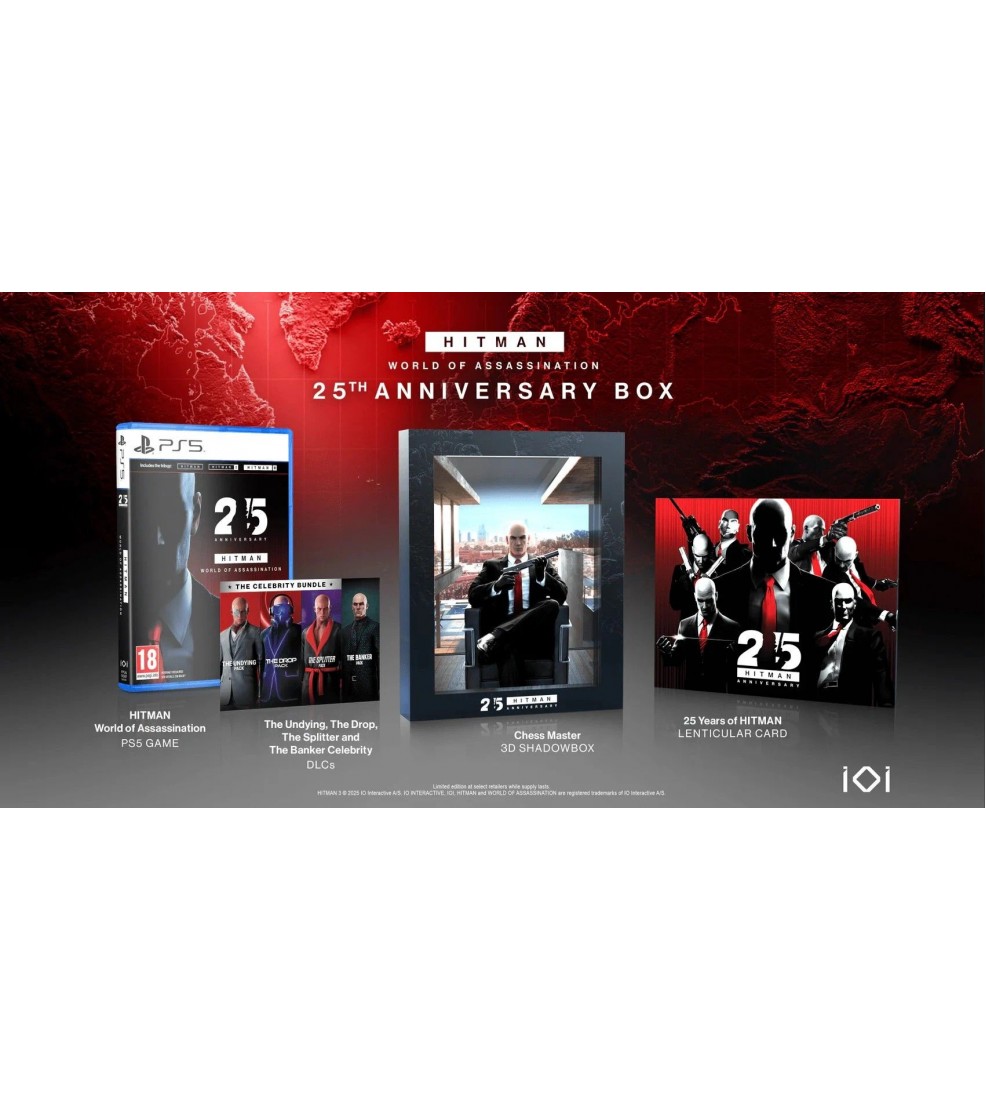 Hitman: World of Assassination 25th Anniversary Edition PS5