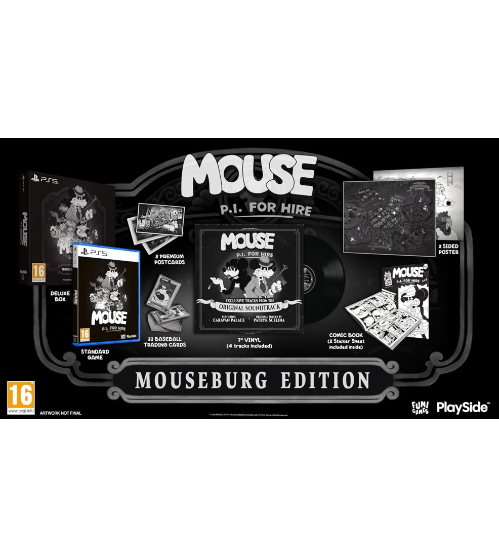 MOUSE: P.I. For Hire - Mouseburg Edition PS5 (Preorder)