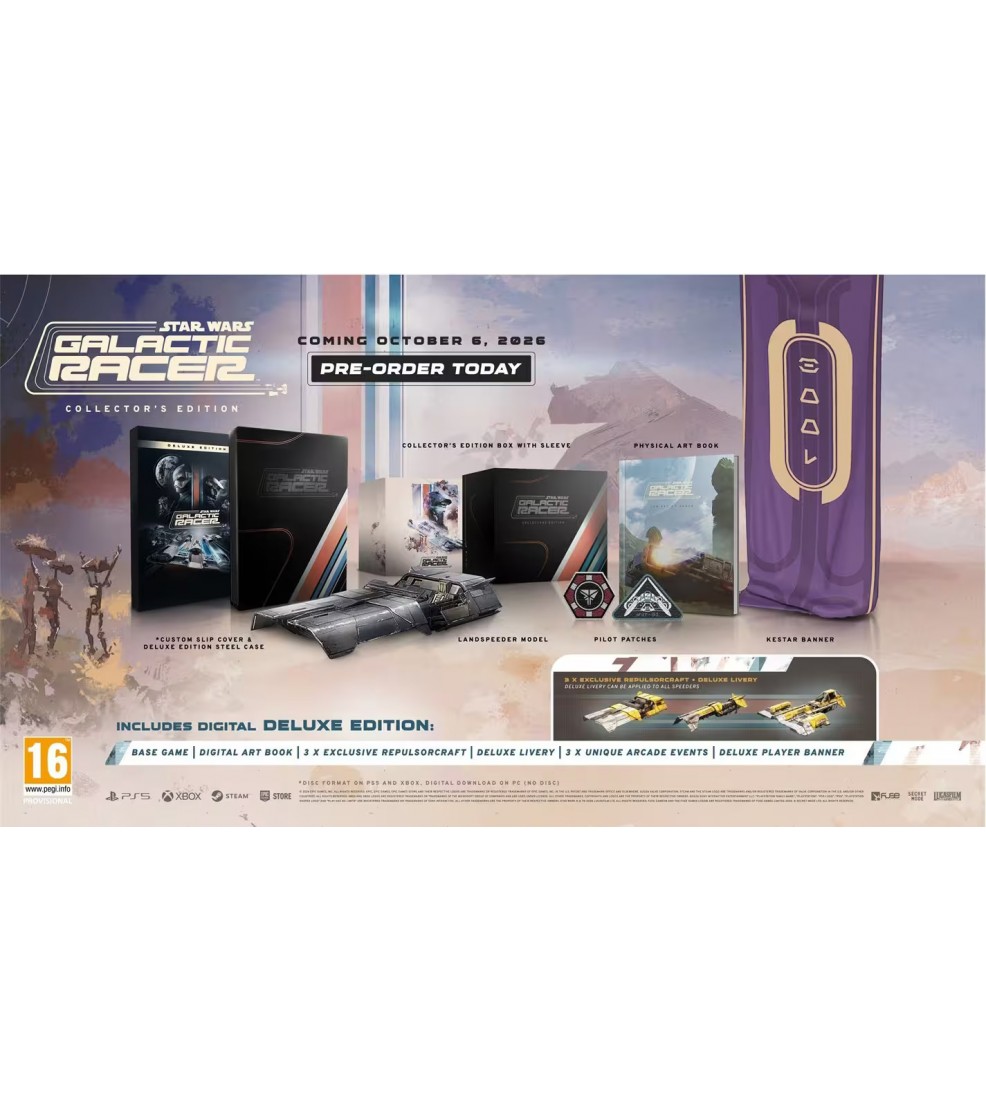 Star Wars: Galactic Racer Collector's Edition PS5 (Preorder)