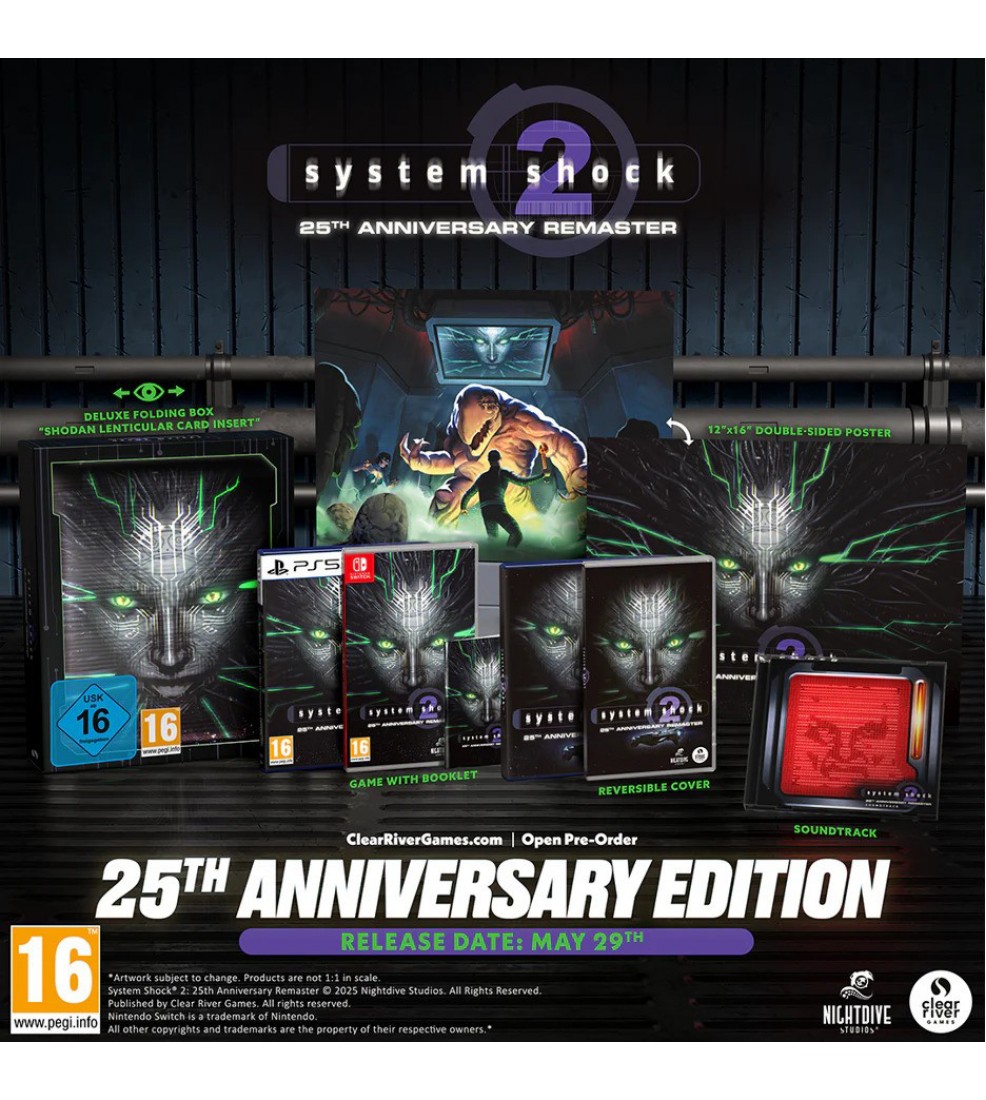 System Shock 2 - 25th Anniversary Edition Nintendo Switch (Preorder)
