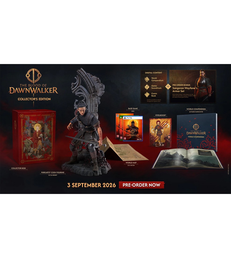 The Blood of The Dawnwalker - Collectors Edition PS5 (Preorder) The Blood of The Dawnwalker - Collectors Edition PS5 (Preorder)