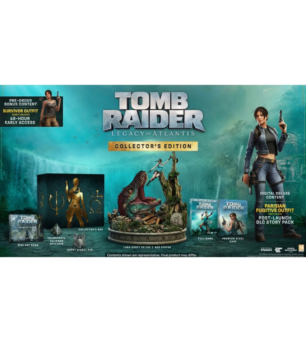 Tomb Raider: Legacy of Atlantis Collectors Edition PS5 (Preorder) Tomb Raider: Legacy of Atlantis Collectors Edition PS5 (Preorder)