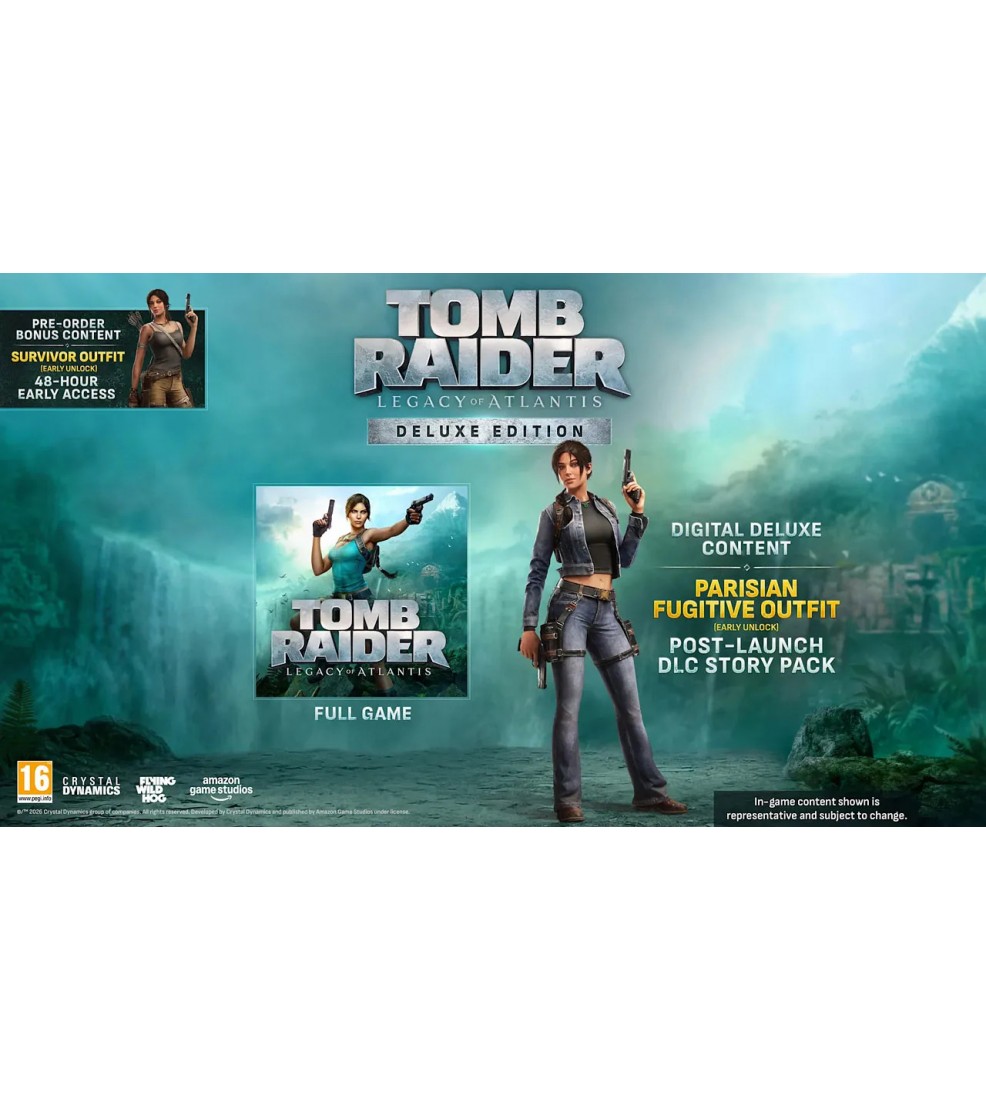 Tomb Raider: Legacy of Atlantis Deluxe Edition PS5 (Preorder) Tomb Raider: Legacy of Atlantis Deluxe Edition PS5 (Preorder)