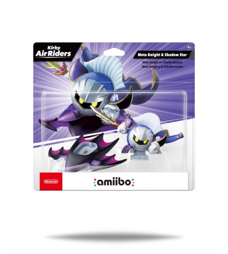 Amiibo Kirby Air Riders - Meta Knight and Shadow Star