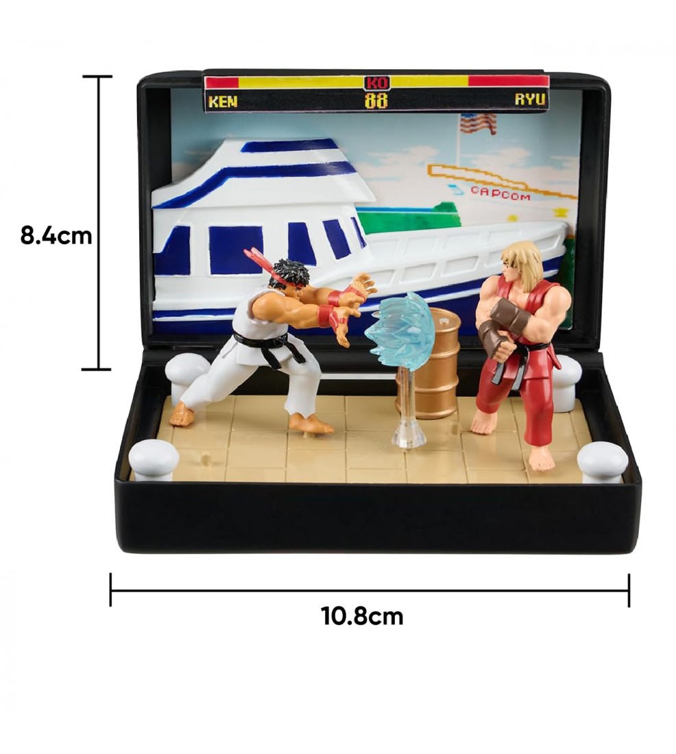 Console Heroes - Mega Drive - Street Fighter 2 diorama