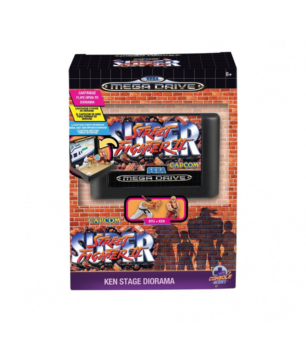 Console Heroes - Mega Drive - Street Fighter 2 diorama