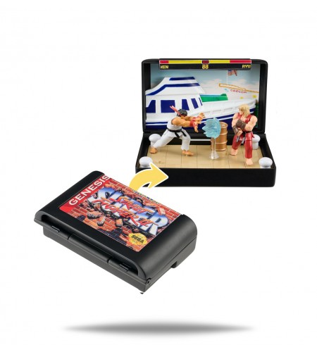 Console Heroes - Mega Drive - Street Fighter 2 diorama