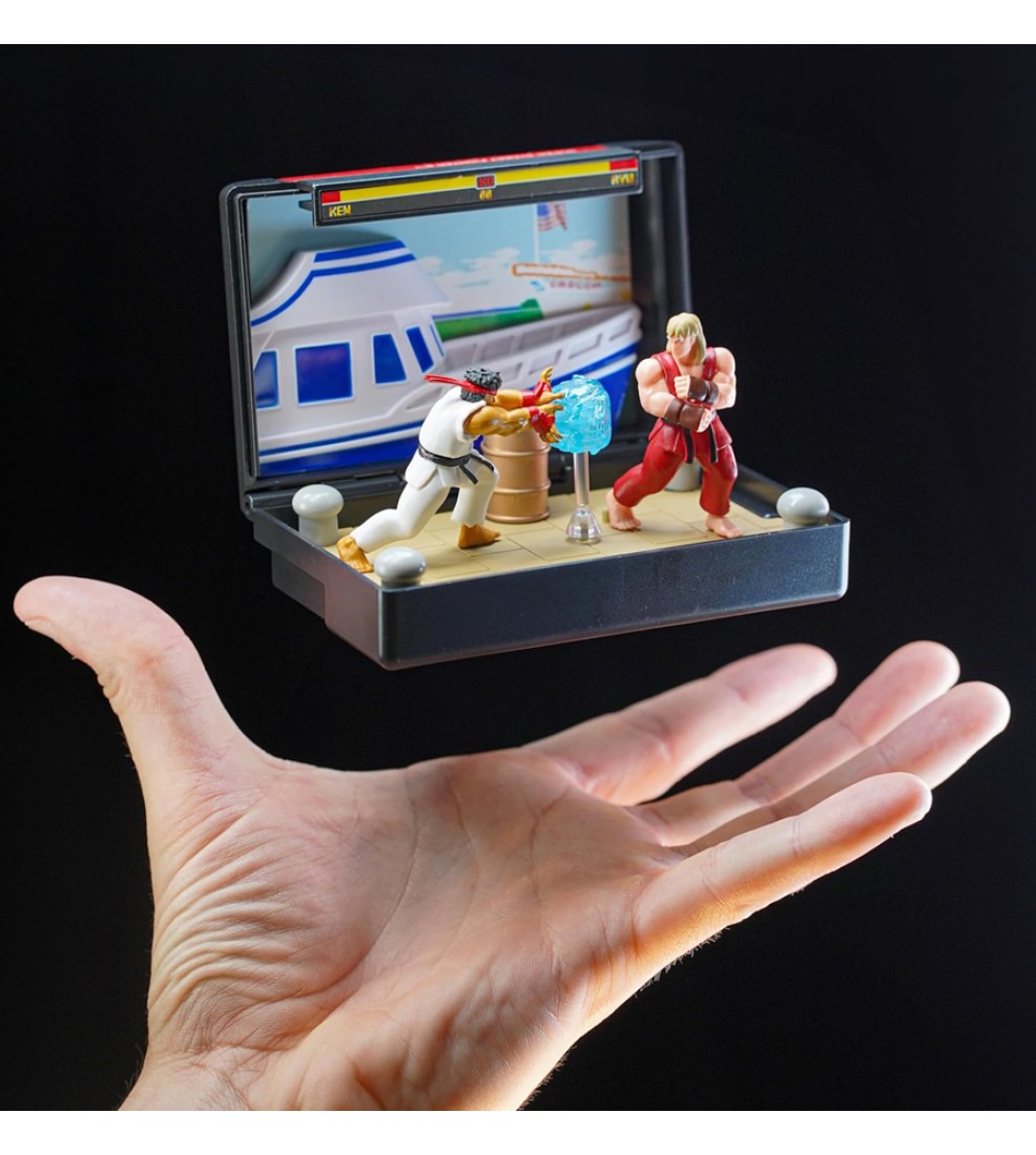 Console Heroes - Mega Drive - Street Fighter 2 diorama