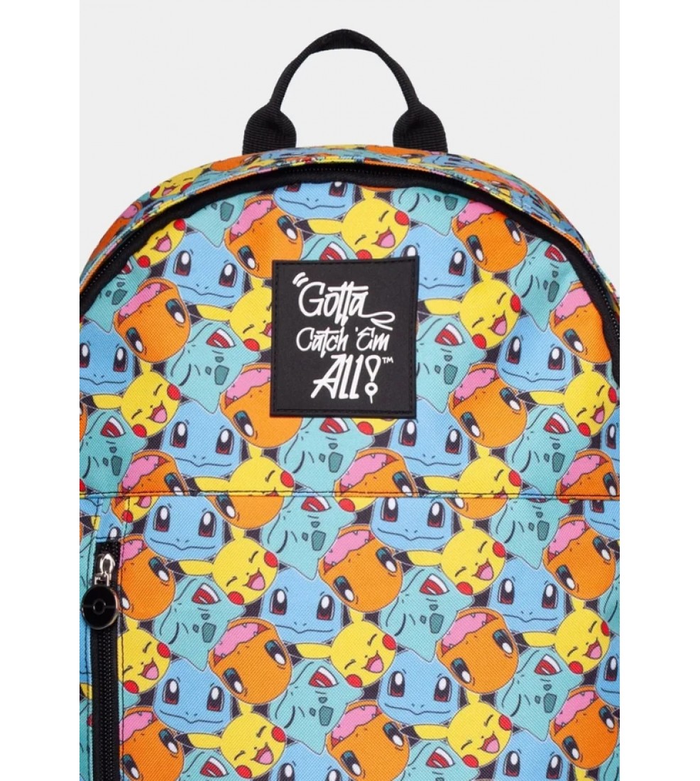 Difuzed Pokemon - Gotta Catch Them All AOP backpack Difuzed Pokemon - Gotta Catch Them All AOP backpack