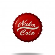 Fallout - Tin Sign Nuka-Cola Bottle Cap