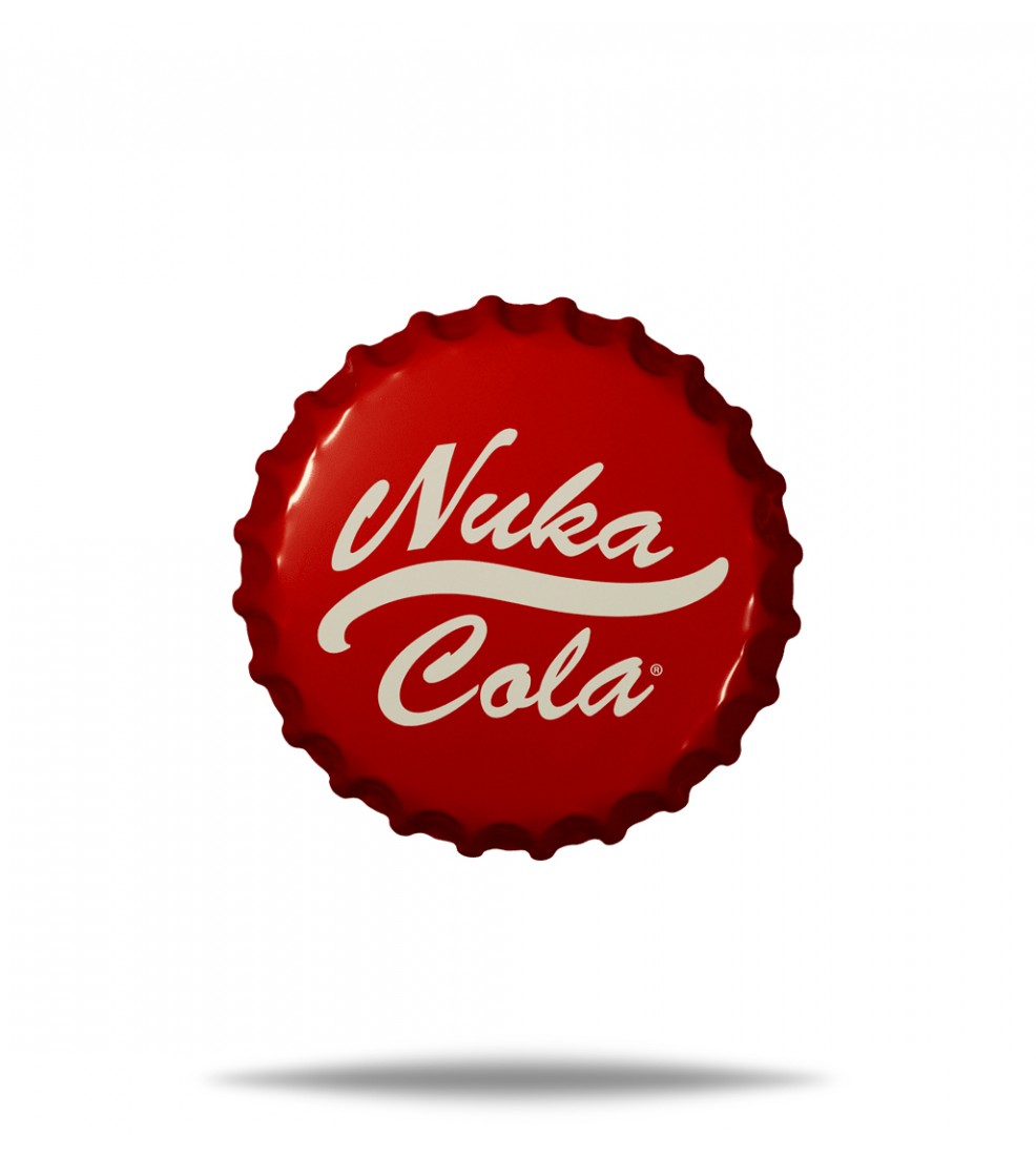 Fallout - Tin Sign Nuka-Cola Bottle Cap