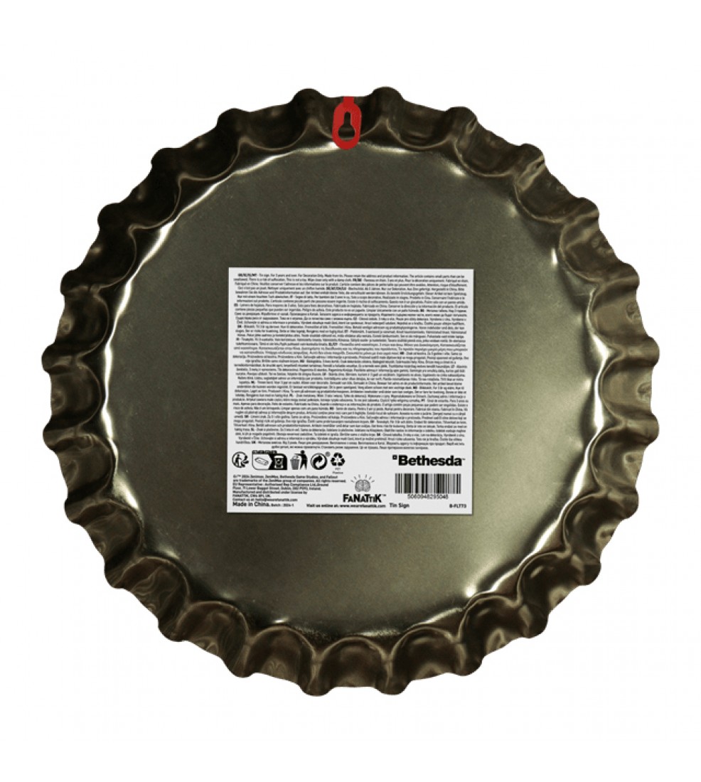 Fallout - Tin Sign Nuka-Cola Bottle Cap