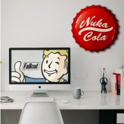 Fallout - Tin Sign Nuka-Cola Bottle Cap