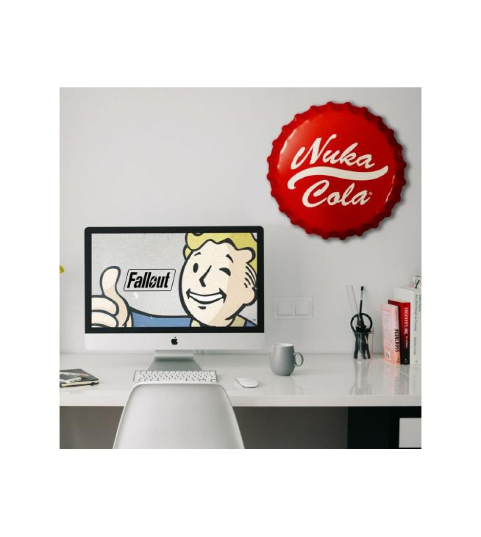Fallout - Tin Sign Nuka-Cola Bottle Cap