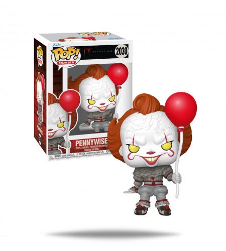 Funko Pop Movies: It Chaper Two - Pennywise (Horror Shelf Sitters) #2030 Funko Pop Movies: It Chaper Two - Pennywise (Horror Shelf Sitters) #2030