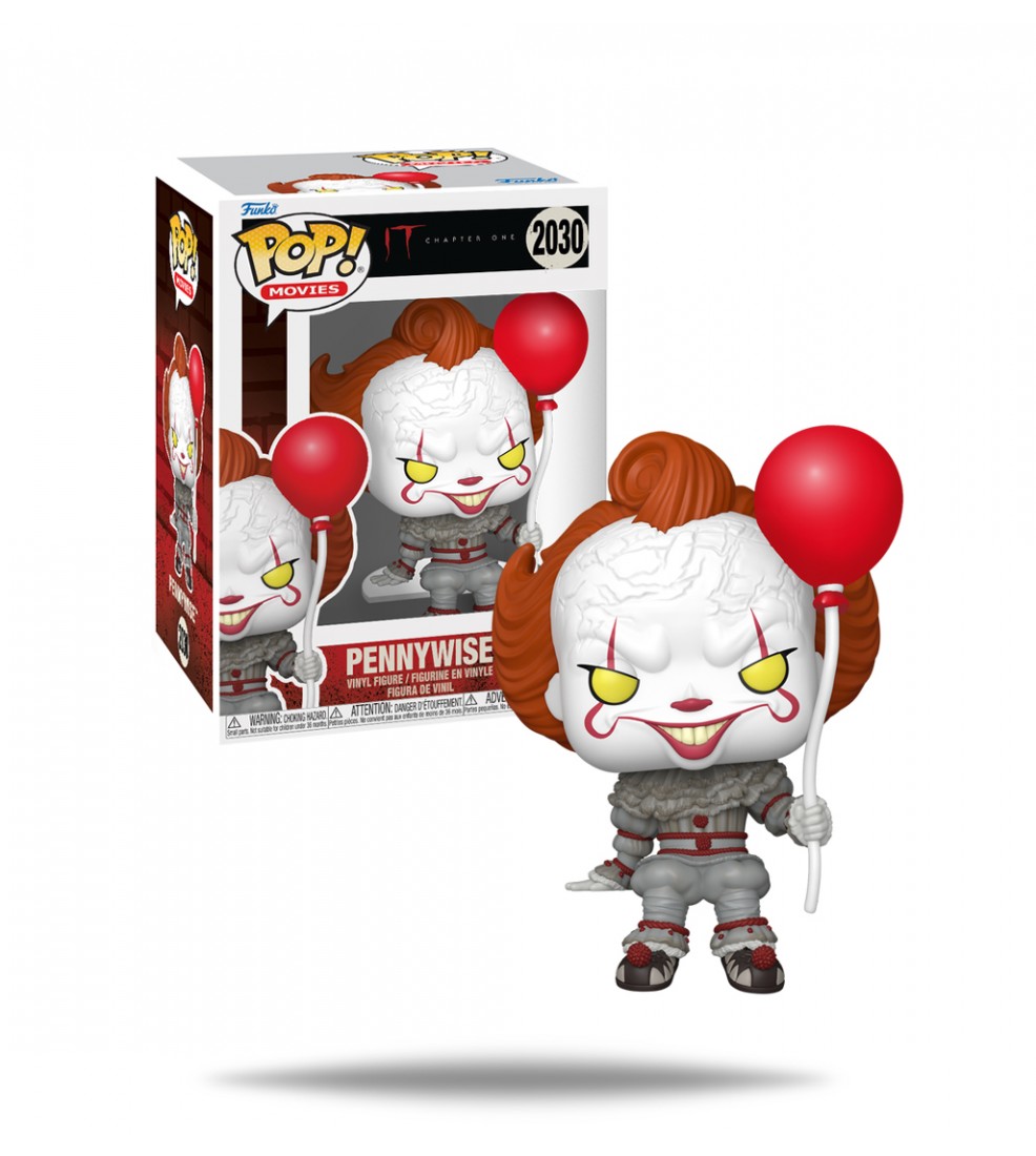 Funko Pop Movies: It Chaper Two - Pennywise (Horror Shelf Sitters) #2030
