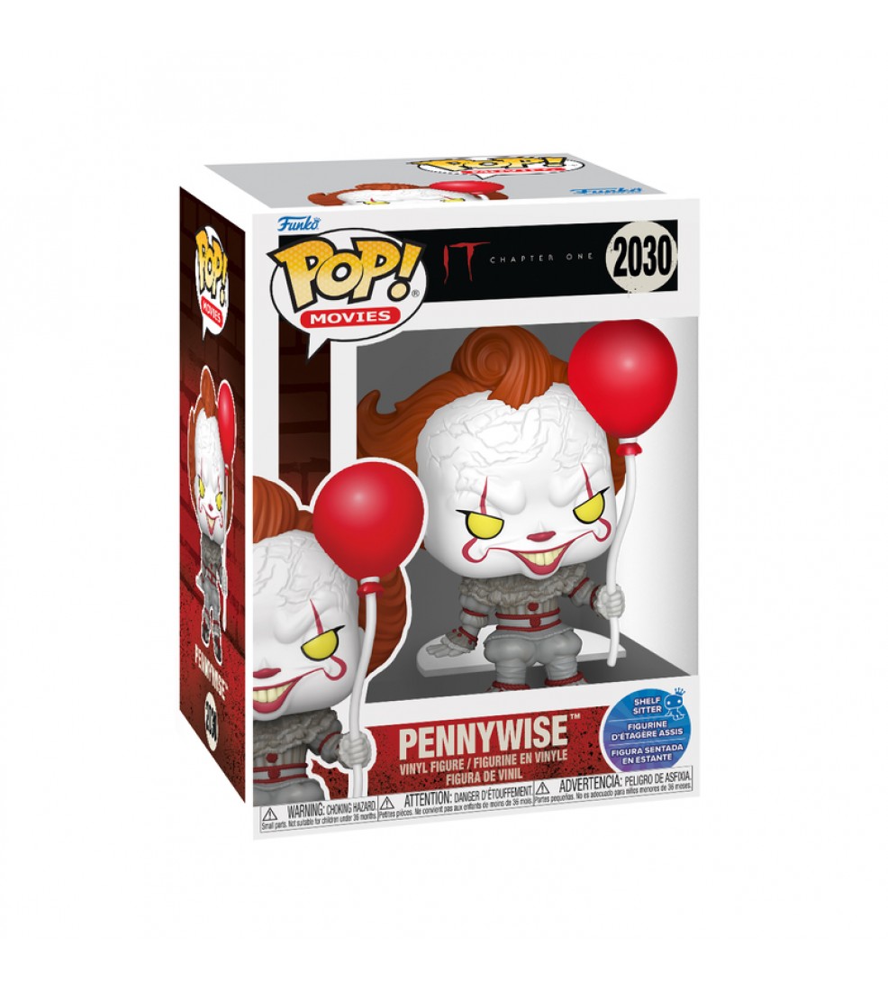 Funko Pop Movies: It Chaper Two - Pennywise (Horror Shelf Sitters) #2030