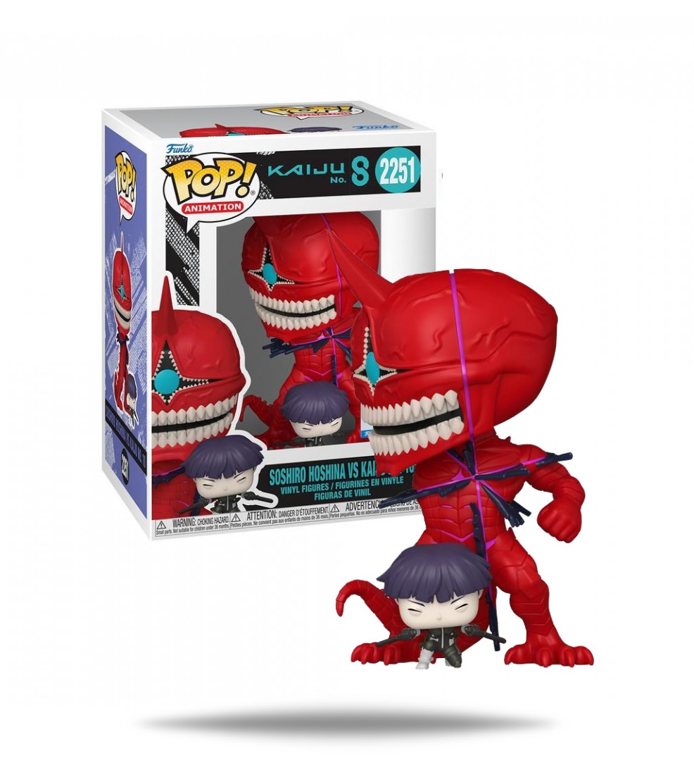 Funko Pop Animation: Kaiju no. 8 - Hoshina and Kaiju no. 10 #2251