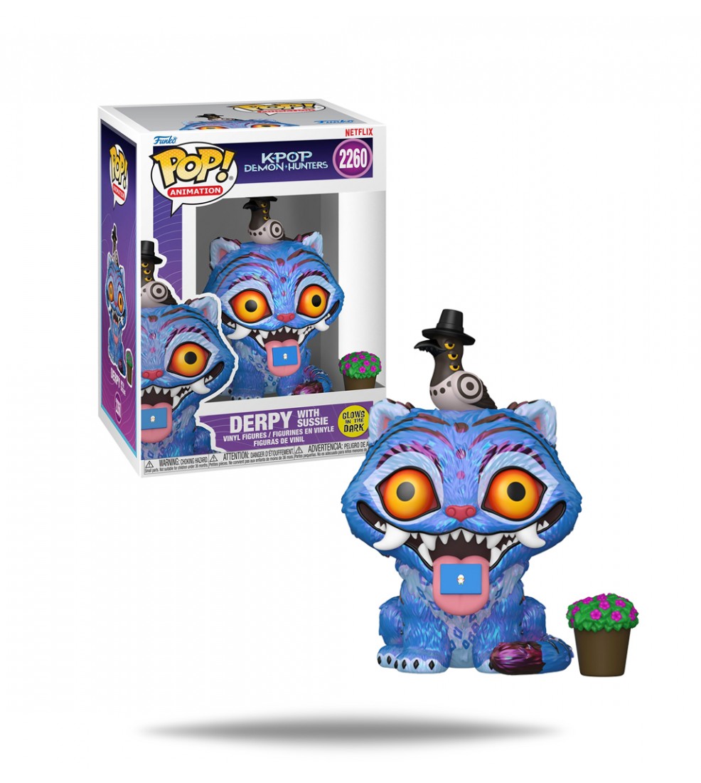 Funko Pop Animation: KPOP Demon Hunters - Derpy with Sussie (Glow in the Dark) #2260