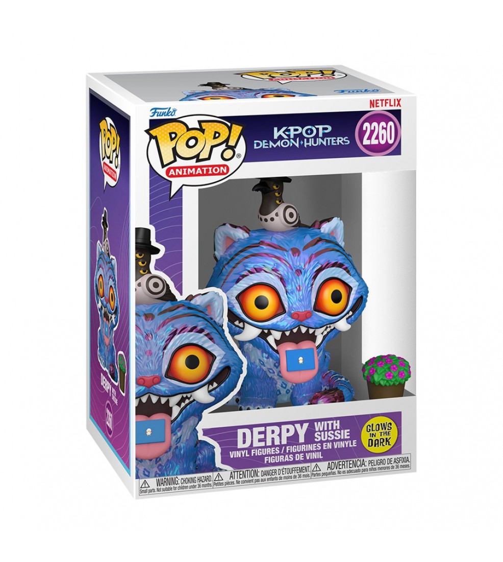Funko Pop Animation: KPOP Demon Hunters - Derpy with Sussie (Glow in the Dark) #2260