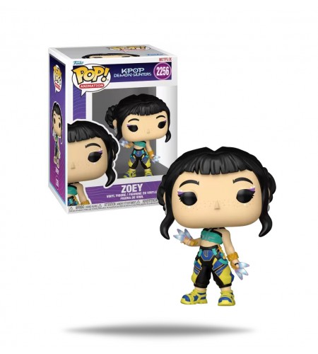 Funko Pop Animation: KPOP Demon Hunters - Zoey #2256 Funko Pop Animation: KPOP Demon Hunters - Zoey #2256
