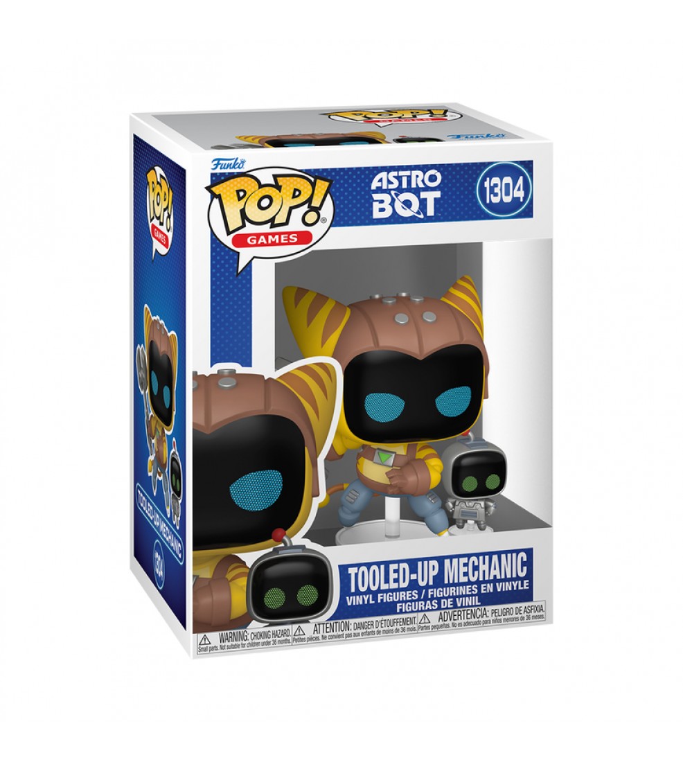 Funko Pop Games: Astro Bot - Tooled-Up Mechanic #1304