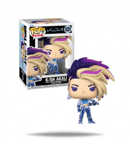 Funko Pop Games: League of Legends - K/DA Akali #1221 Funko Pop Games: League of Legends - K/DA Akali #1221