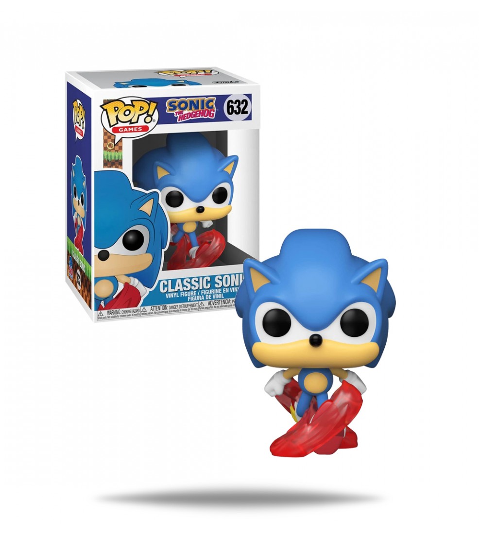 Funko Pop Games: Sonic 30th Anniversary - Running Sonic The Hedgehog #632