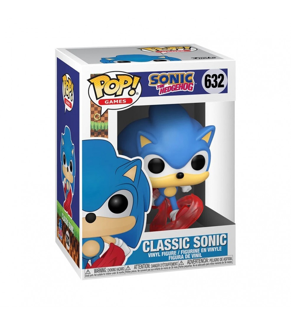 Funko Pop Games: Sonic 30th Anniversary - Running Sonic The Hedgehog #632