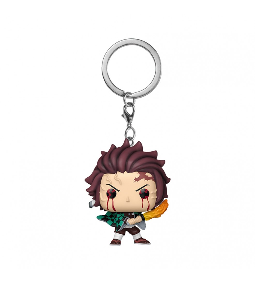 Funko Pop Keychain: Demon Slayer - Tanjiro Kamado (Sun Breathing) privjesak