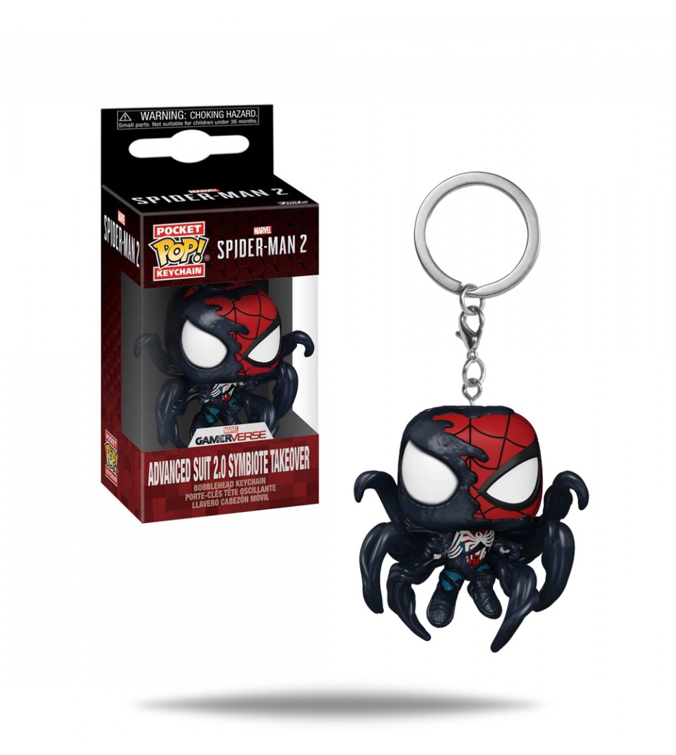 Funko Pop Keychain: Marvel - Spider-Man Symbiote Takeover privjesak
