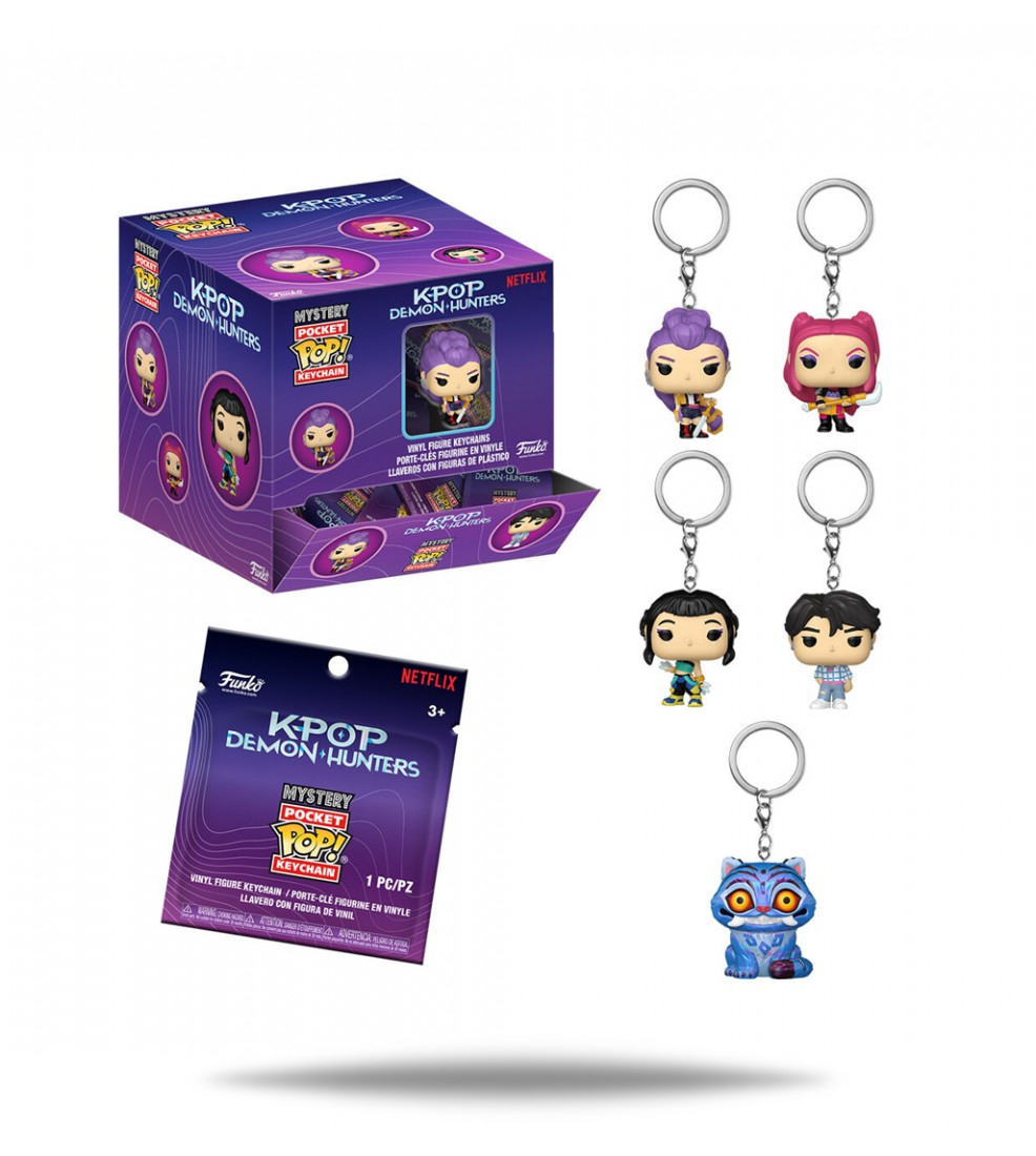 Funko Pop Keychain: KPOP Demon Hunters privjesak (blind box)