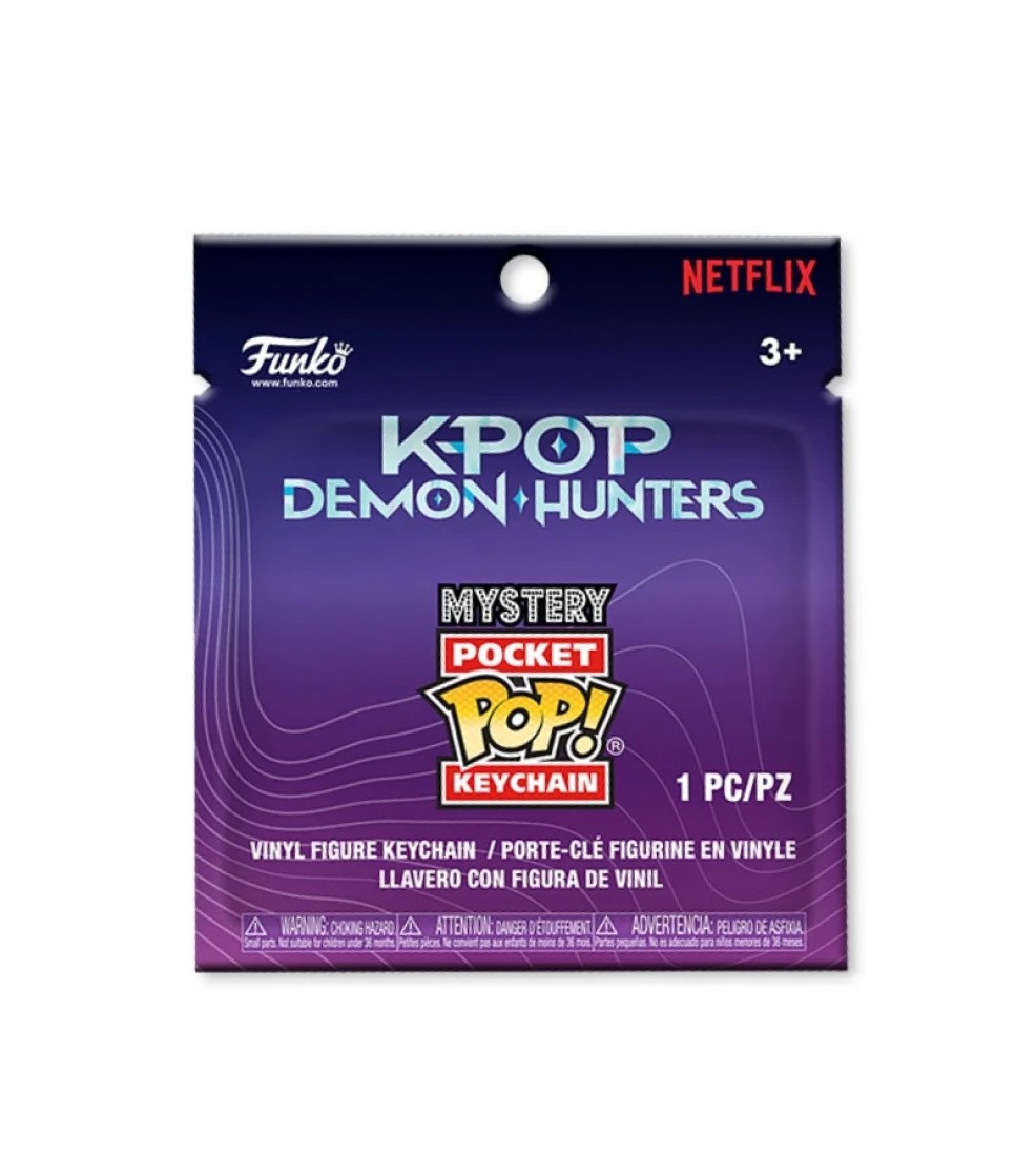 Funko Pop Keychain: KPOP Demon Hunters privjesak (blind box)