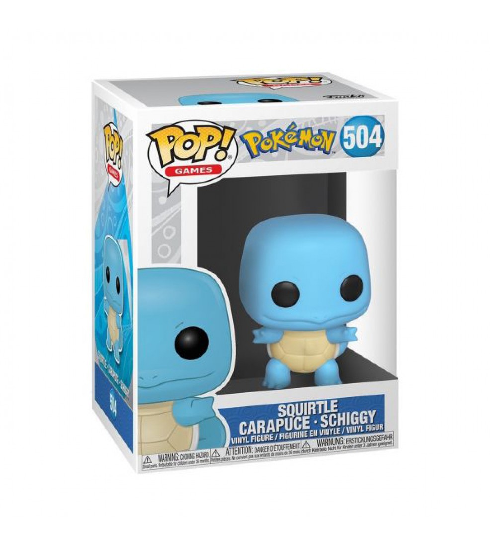 Funko Pop Pokemon: Squirtle #504