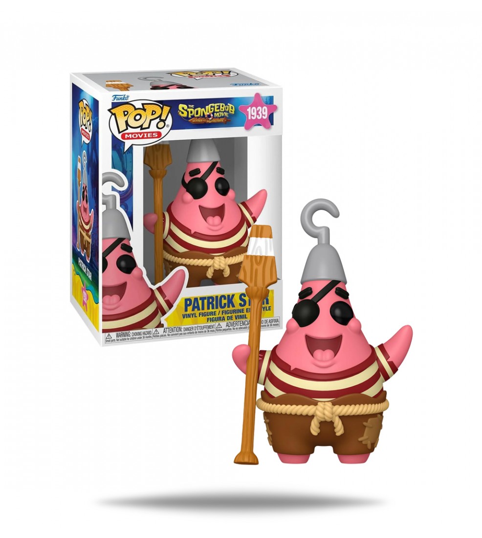 Funko Pop Movies: The SpongeBob Movie - Pirate Patrick Star #1939