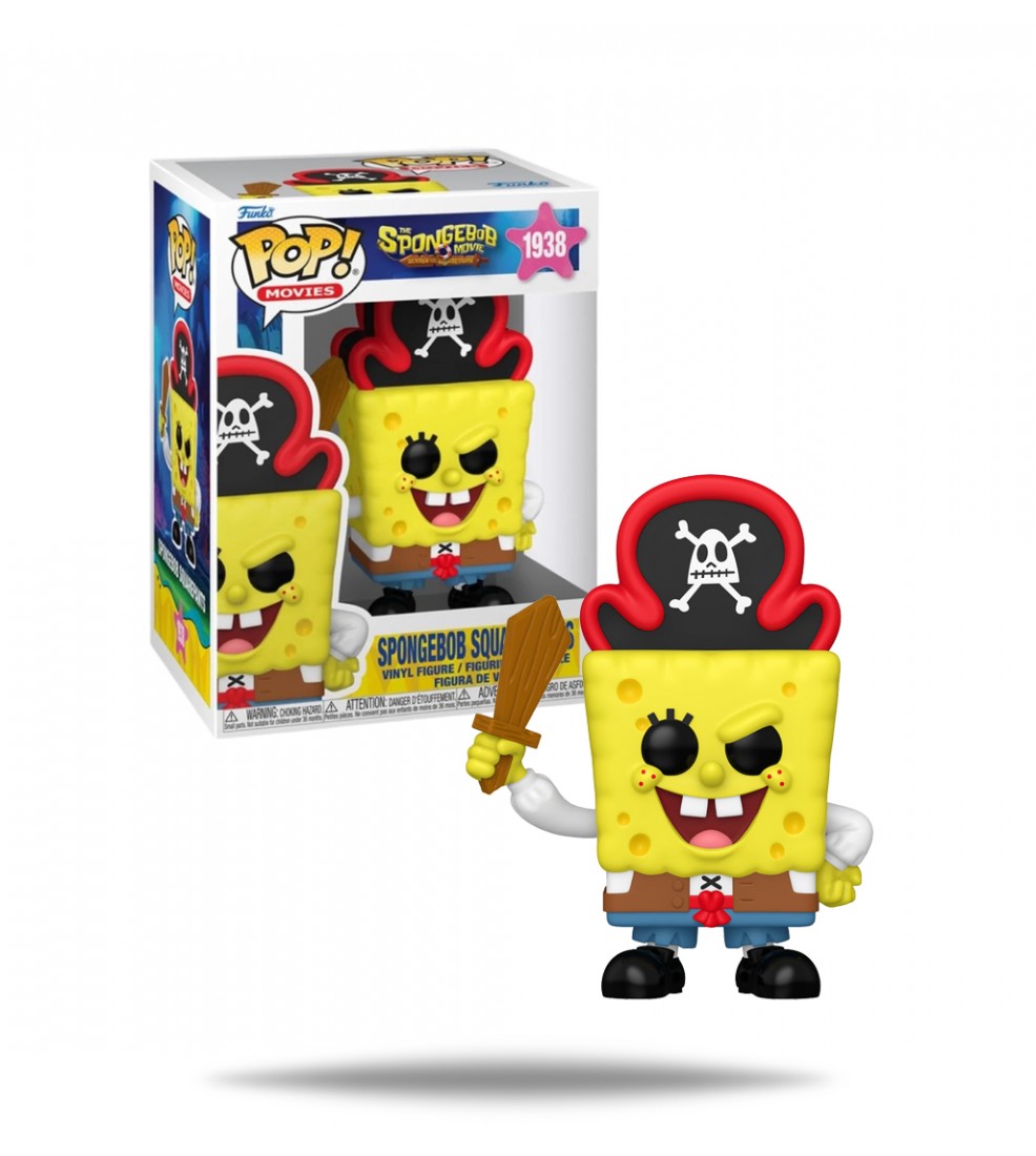 Funko Pop Movies: The SpongeBob Movie - Pirate SpongeBob #1938