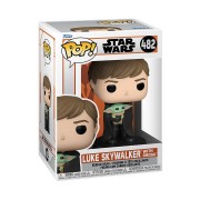 Funko Pop Star Wars: The Mandalorian - Luke Skywalker with Grogu #482