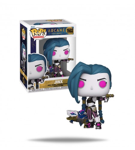 Funko Pop TV: Arcane - League of Legends 01 - Jinx #1602 Funko Pop TV: Arcane - League of Legends 01 - Jinx #1602
