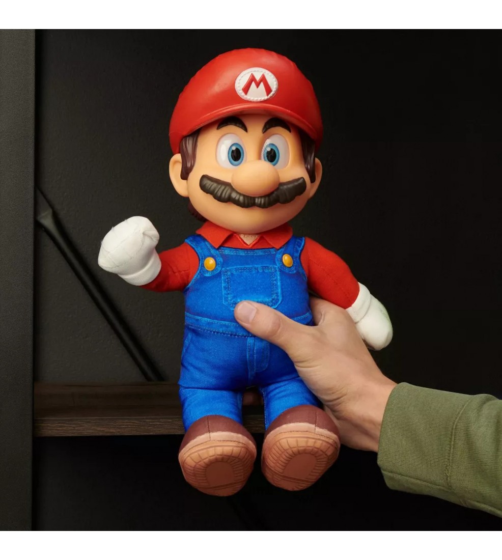 Jakks Pacific Super Mario Bros The Movie - Mario Plush (30cm)