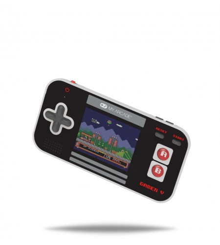 My Arcade - Gamer V Classic - Portable Console (200 GAMES IN 1) - Black and Red