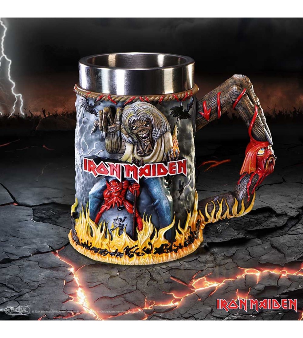 Nemesis Now Iron Maiden - The Number of the Beast Tankard