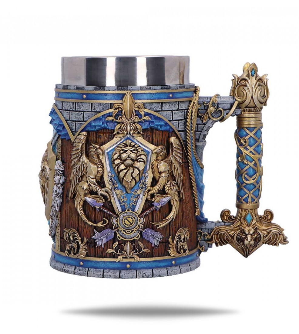 Nemesis Now World of Warcraft Alliance Tankard Nemesis Now World of Warcraft Alliance Tankard