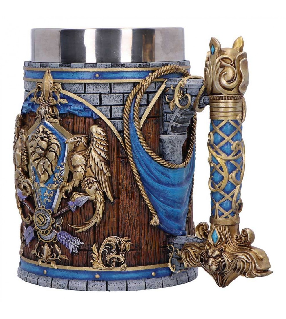Nemesis Now World of Warcraft Alliance Tankard Nemesis Now World of Warcraft Alliance Tankard
