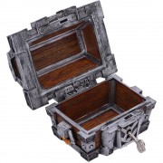 Nemesis Now World of Warcraft Silverbound Treasure Chest Box